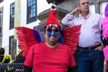 El Carnaval 'okupa' las calles del casco antiguo de la capital (Foto José Francisco Fernández Belda)